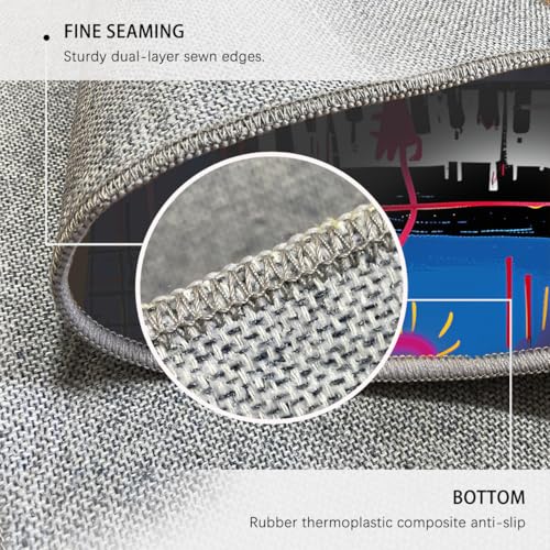 Tapis lavable antidérapant résistant aux taches d'entrée