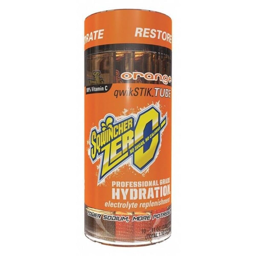 Sqwincher .11 Ounce Orange Flavor Qwik Stik Tube P