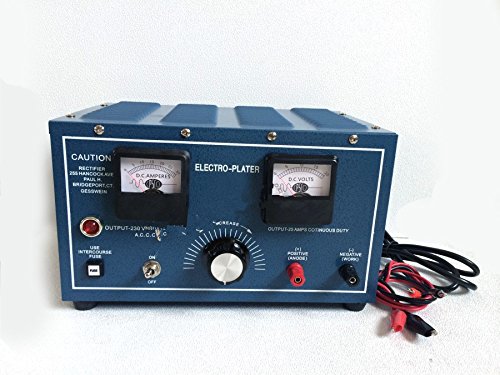 Machine de galvanoplastie pour bijoux pour bains d'or et rhodium 30A