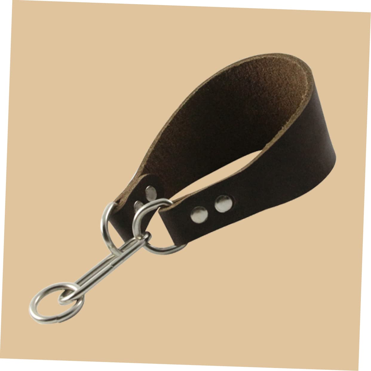 Angoily 3pezzi Collare Larga Per Animali Domestici Collare Resistente e Stiloso Per Cani Con Collo Sottile Materiale Di Bovino Morbido e Duraturo Accessorio Elegante Per Tuo Zampe Caffè