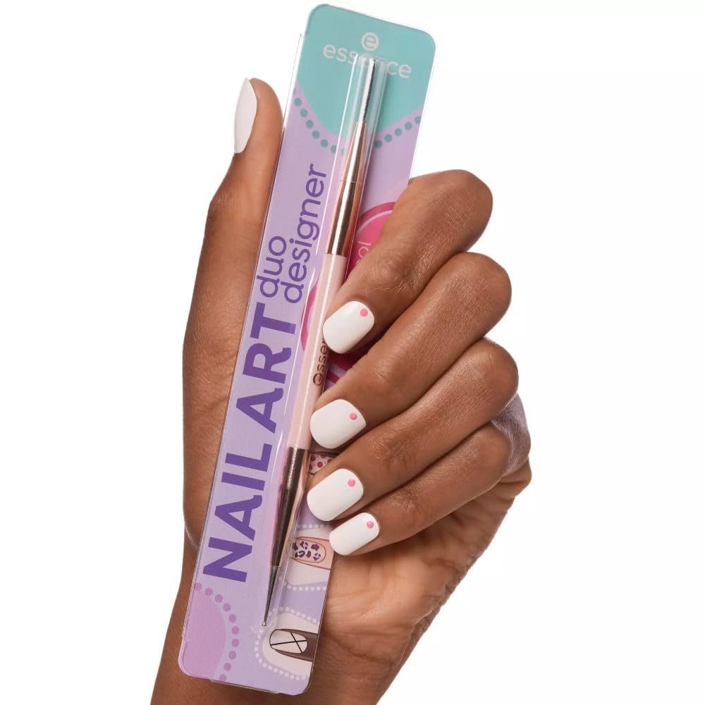 ESSENCE NAIL ART DUO PINCEL & PUNZÓN PARA UÑAS
