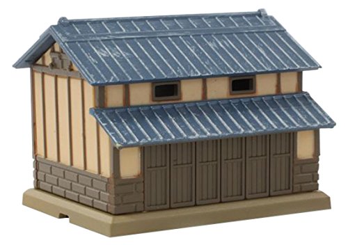 Amazon.co.jp: ロクハン Zゲージ S029-2 トタン屋根納屋 (紺