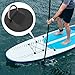 D Ring Patch, Stainless Steel Single Layer PVC Pad Deck Hoops Rafting Circular Sticker Handles Waterproof Accessories for Inflatable Boat Raft Dinghy Kayak Surfboard Canoe Stand Up Paddle Board