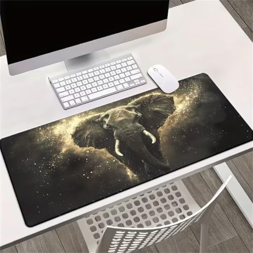 Mouse pad de elefante decorativo para transformar tu zona de juegos y escritorio de hogar