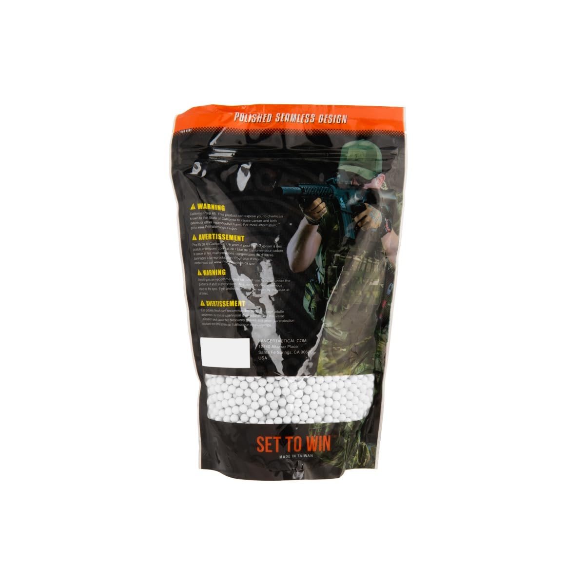 Lancer Tactical Streamline Competition Grade Airsoft BBS 0.25g-0.32g-Made in Taiwan