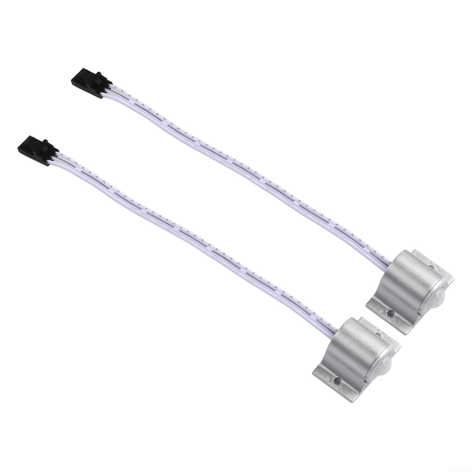 32-Channel LED Stair Controller with Dual Motion PIR Sensors, DC12V/24V, Up to 350W, for Stairway & Ladder Step Lights – Compatible with 32-Step LED Strip Systems(2pcs sensor)