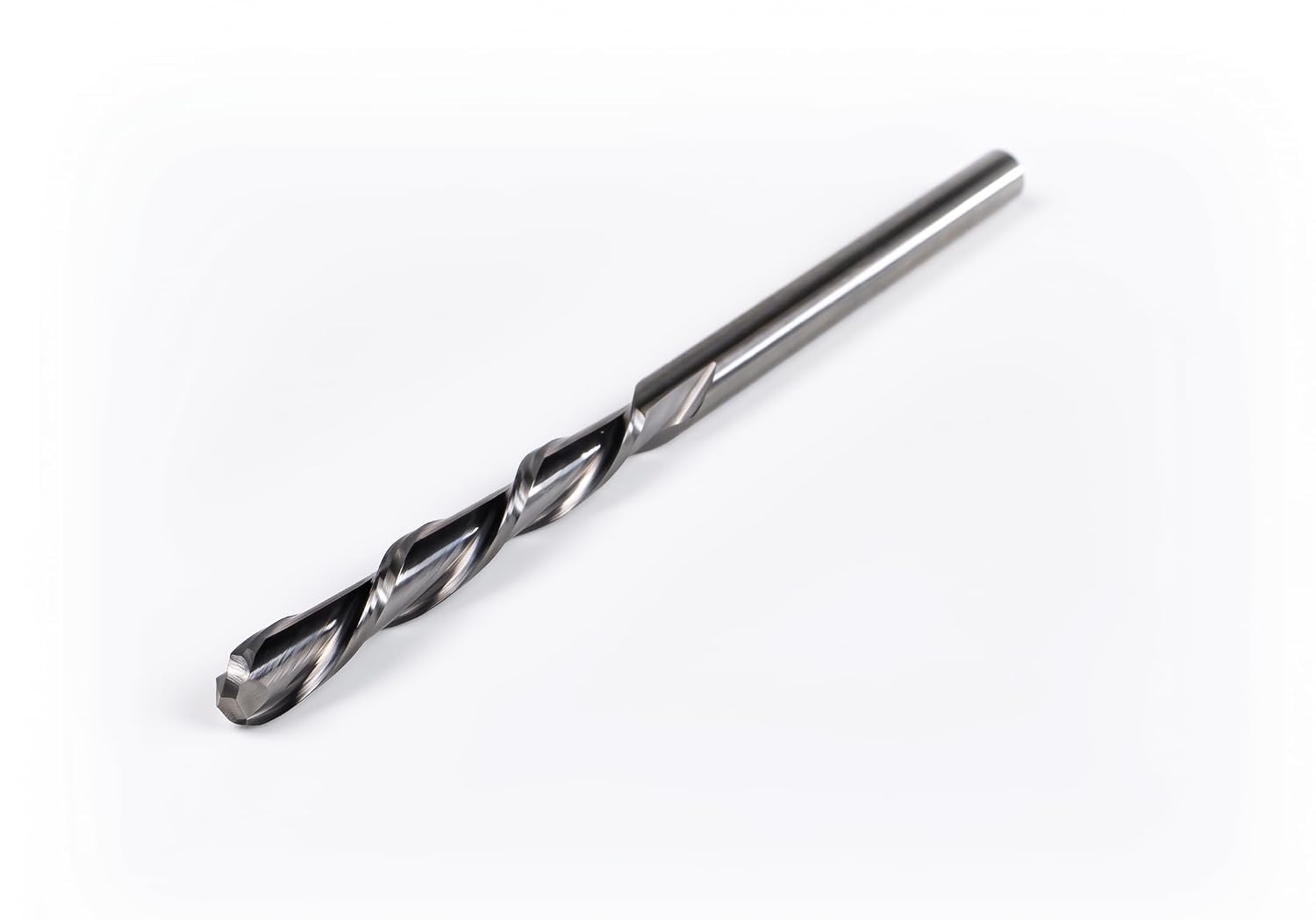1/8" Down Cut Ball Nose CNC Router Bit, 1/8" Shank, 1" Cutting Length, 2.5" OVL, Solid Tungsten Carbide End Mill for 3D Carving Woodworking