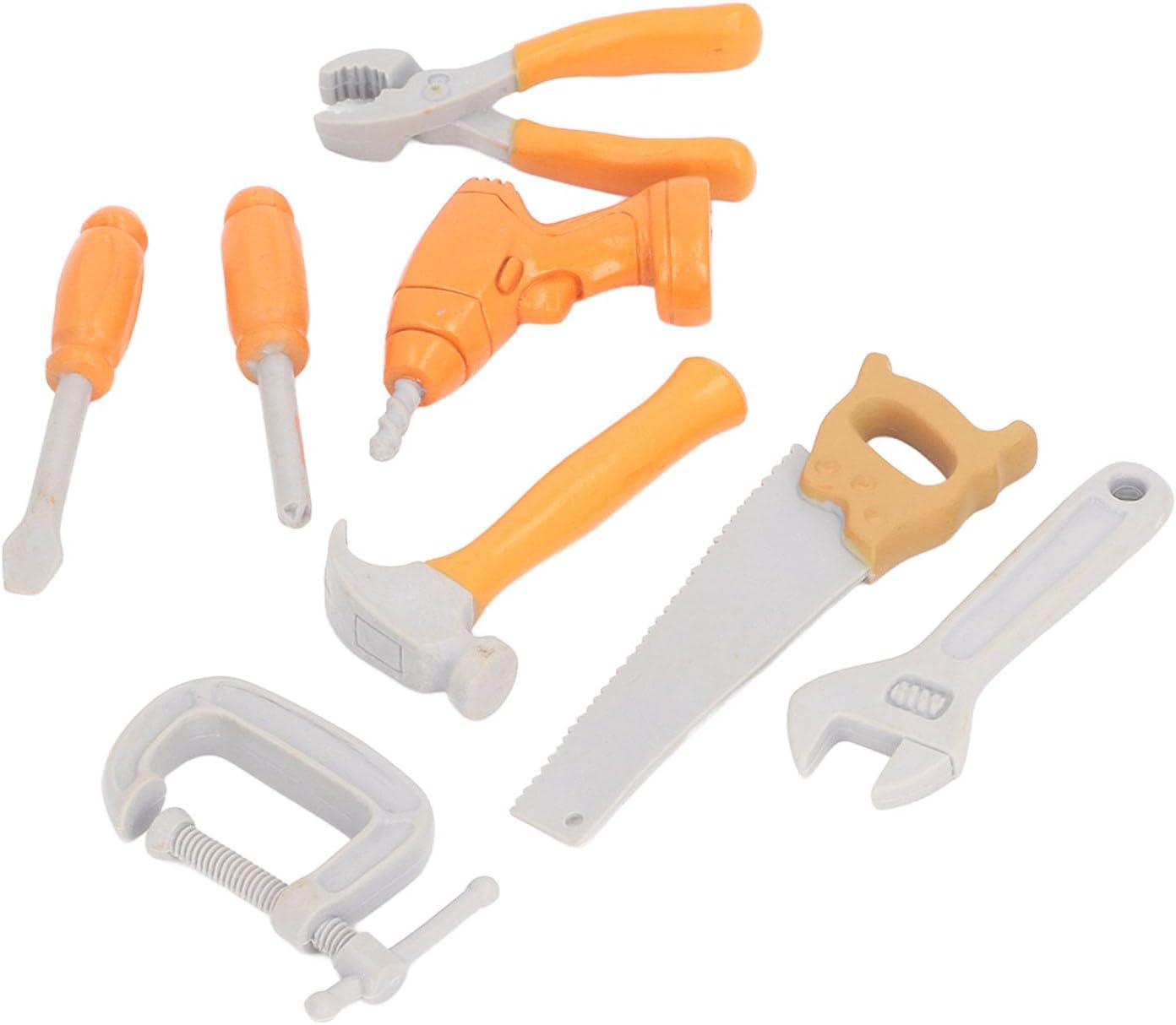 Hztyyier Repairing Tools Set for Children Simulated Drill Hammer Realistic and Fun Endless Fun for Toddlers Material: Plastic