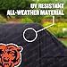 YouTheFan NFL Chicago Bears Heavy Duty Waterproof Grill Cover – UV Resistant, Durable Polyester BBQ Cover, Weatherproof for Outdoor Gas or Charcoal Grills, for Grills up to 5’ Wide