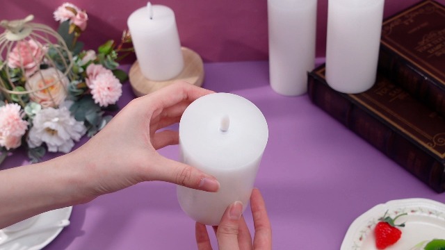 Image of Leelosp 10 Pcs LED Flameless Candles Battery Operated with Remote Timer