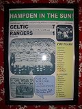 Sports Prints UK Celtic 7 Rangers 1-1957 League Cup final - framed print