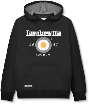 Lambretta Mens AW24 Target Hoodie