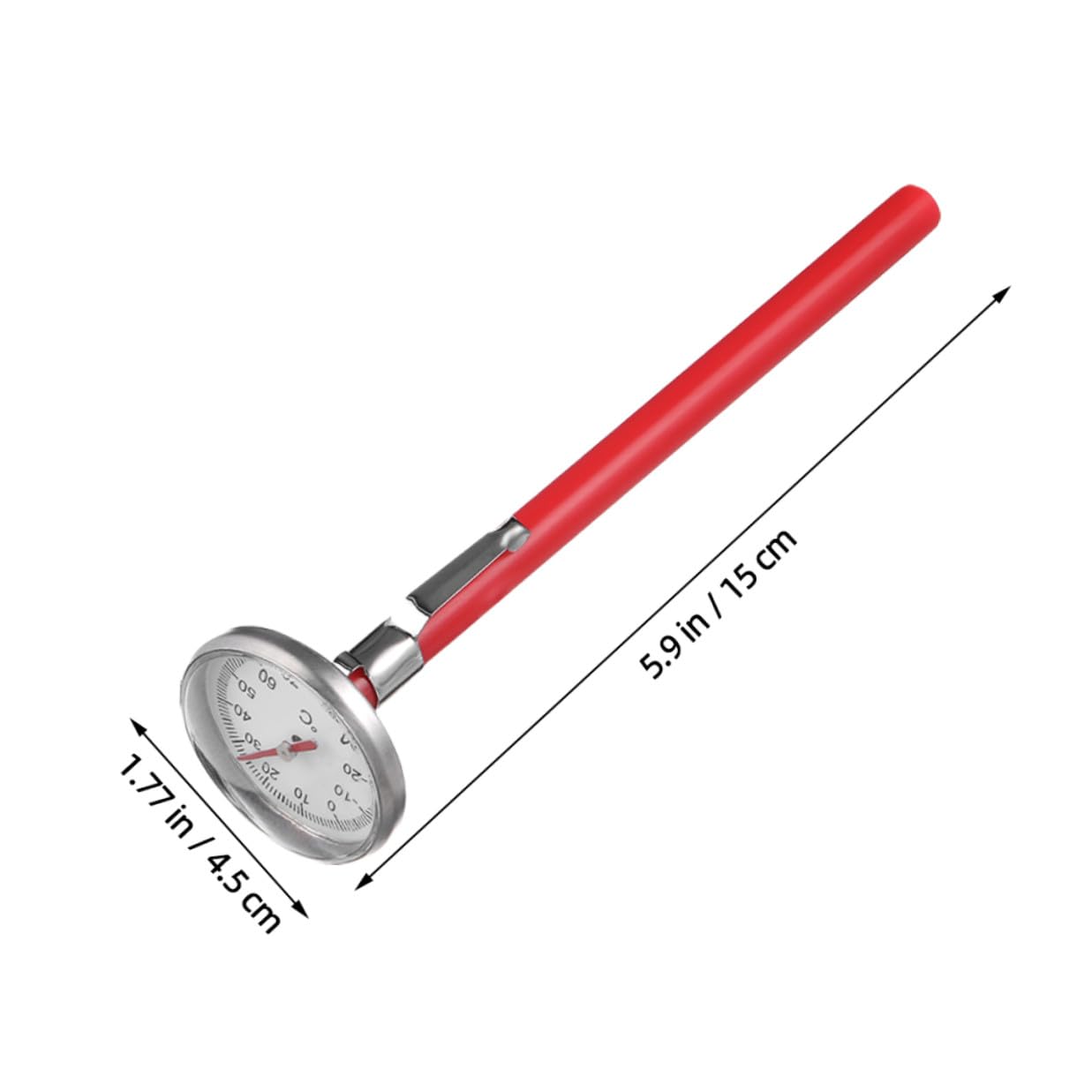 Abaodam 3pcs Mechanical Car Thermometer Vehicle Air Conditioning Temperature Gauge Portable Interior Temperature Monitor for Vehicle and Truck Use