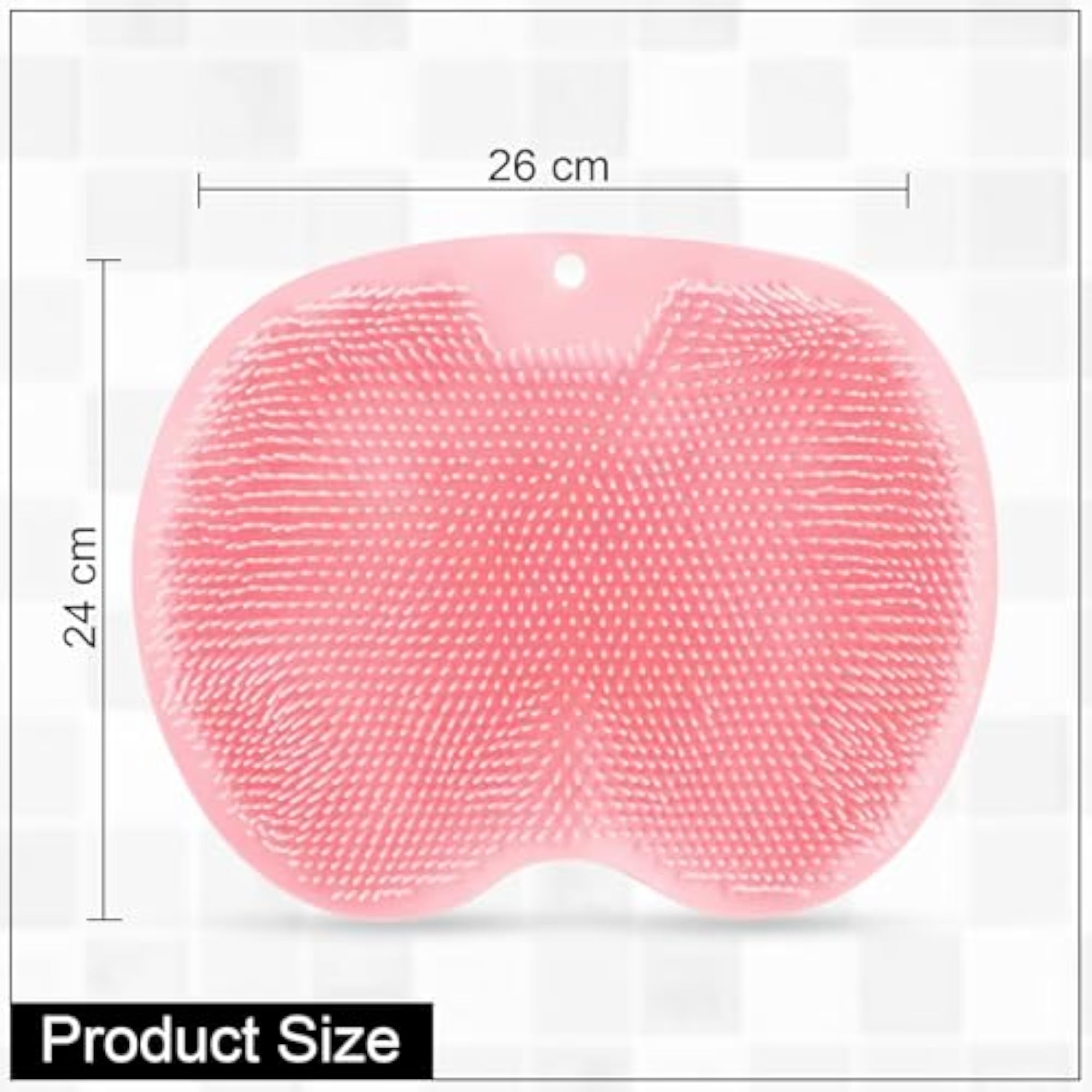 Bathroom Massager Mat, Soft Bristles for Gentle Massage