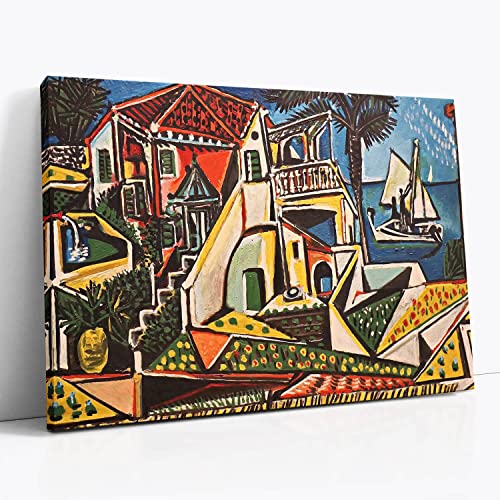 Spiffing Prints Pablo Picasso - Cuadro Decorativo Lienzo para Pared (30,5 x 40,6 cm)