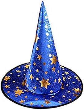 Wizard Hat Blue, Witches pointed hat 