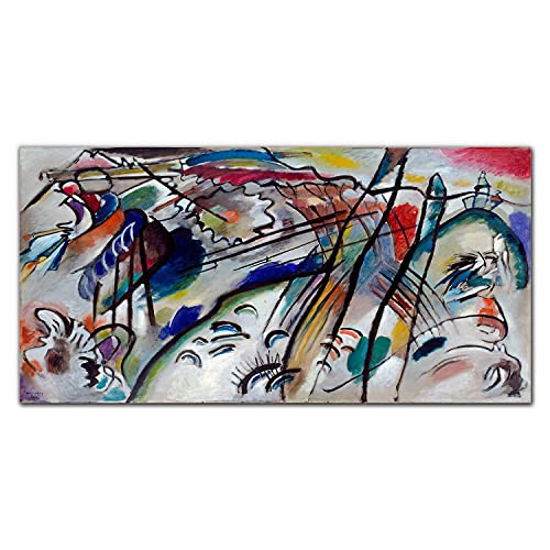 Photo sur verre acrylique Kandinsky pour sublimer votre design intérieur