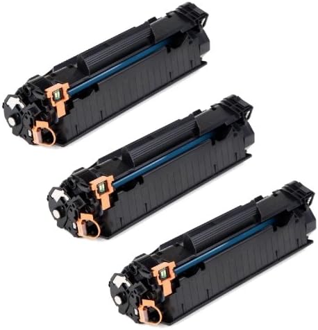 3 Pack 2inkjet© CE285A (85A) Compatible/Remanufactured Toner Cartridge For LaserJet M1132, M1212nf, M1217nfW, P1102, P1102W (3 Pack)