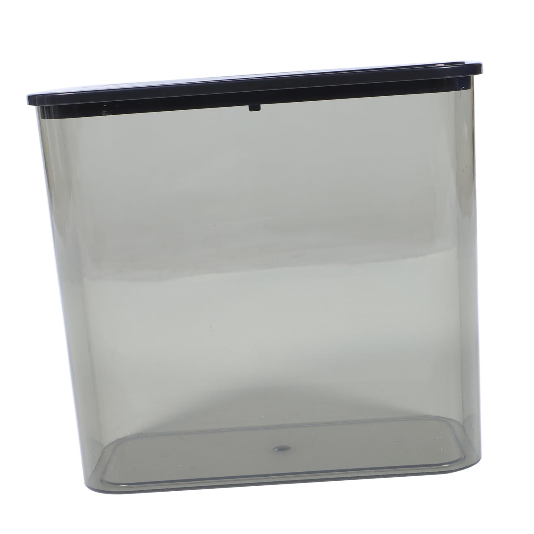 Alipis Cubo de Basura con Tapa de Plástico Transparente, Diseño Cuadrado | Gran Capacidad, Recoge Restos de Papel, Cambio Sencillo de Bolsas, Uso Doméstico para Dormitorio