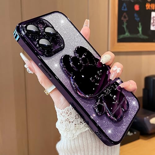 Coque iPhone 15 Plus dessin animé vert pour regarder vos vidéos partout