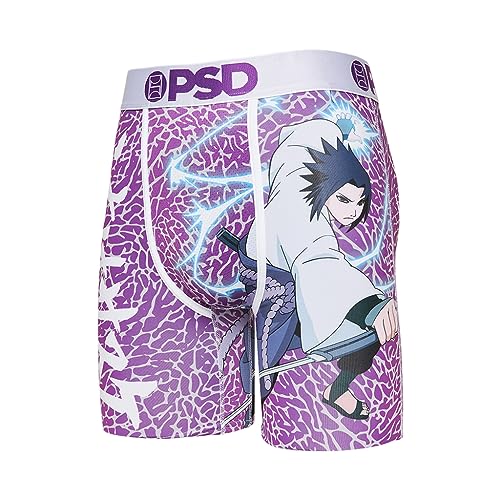 PSD Men's Naruto 3-Pack Boxer Briefs, Multi, S4