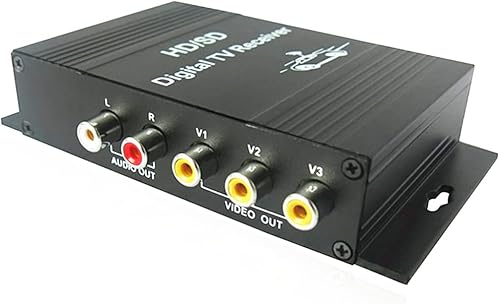 Coche TV ATSC sintonizador receptor caja digital 4 salida de vídeo para Android coche estéreo Radio Accesorios para EE.UU. América Canadá México