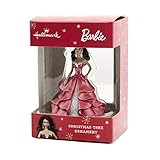 Hallmark 2015 African American Holiday Barbie Christmas Ornament