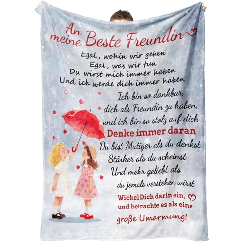 Tulolvae Beste Freundin Geschenke, Flanell Decke Geburtstagsgeschenk...