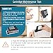 Phezer Handheld Inkjet Printer Gun P15U with Quick-Drying Ink Cartridge, 0.5inch Portable Handheld Printer for Text/Barcode/Logo/QR/Counter/Number/Date (with Suitcase)