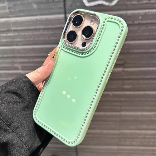 Coque iPhone 13 Pro violette diamant silicone antichoc et transparente - 5
