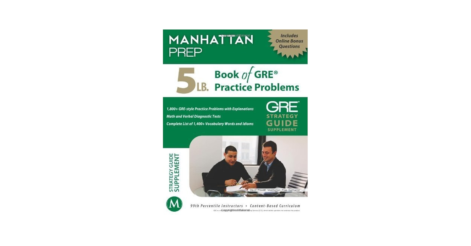 新品未使用 Manhattan Prep GRE Math 5冊セット 5 lb. Book of GRE Practice Problems (Manhattan Prep GRE