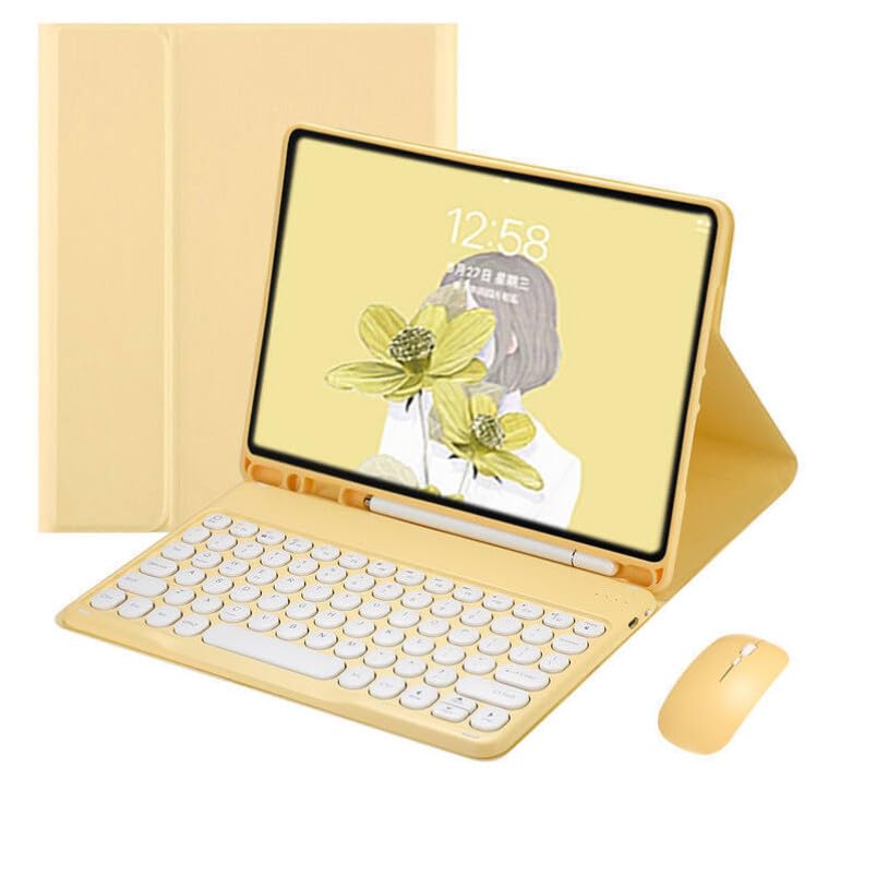 Amazon.co.jp: iPad (A16) 第11世代用ケース(カラー:イエロー)レザー