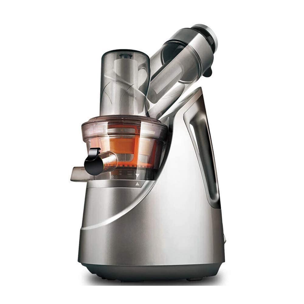 ERoomQ Multifunctional Electric juicer Ship Slow Juicer,Cold Press Juices Extractor,Easy to Clean,Reverse Function,with Brush and Recipes, Juice Residue Separation/Multifunctional Mute