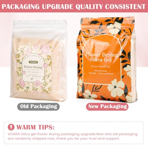 Image of VOISEN Silica Gel Flower Drying, 10LBS Silica Gel for Drying Flowers