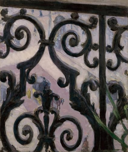 Cartel impreso sobre lienzo de 60x90cm de Gustave Caillebotte para dormitorio