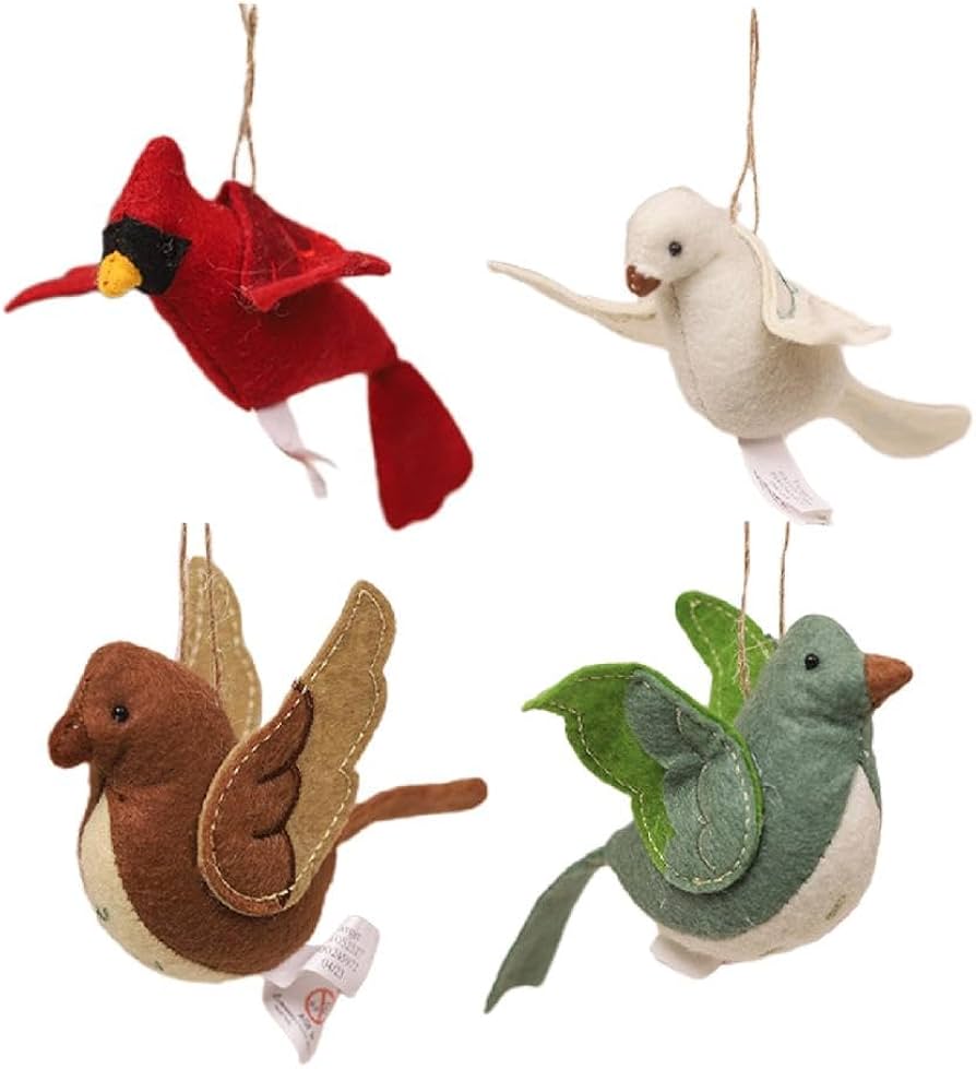 Amazon bird christmas ornaments Clearance