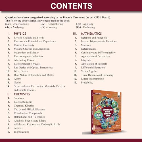Image of PW CBSE Class 12 Competency Based Question Bank For Board Exam l Physics, Chemistry, Mathematics | 1500+ Real Life Application Based Questions | Aligned with CBSE SQP 2024-25 [Paperback] PW