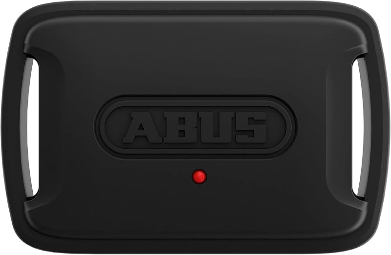 ABUS Alarm Box 2.0 Mobil Riasztórendszer Kerékpárhoz Fekete Alumínium Láncokkal Elemről Működő Lopásvédelem