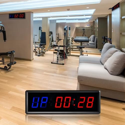 Minuteur de fitness multifonctionnel portable avec télécommande pour boxe