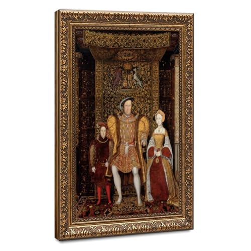 Impression sur toile Family of Henry VIII pour décorer le salon