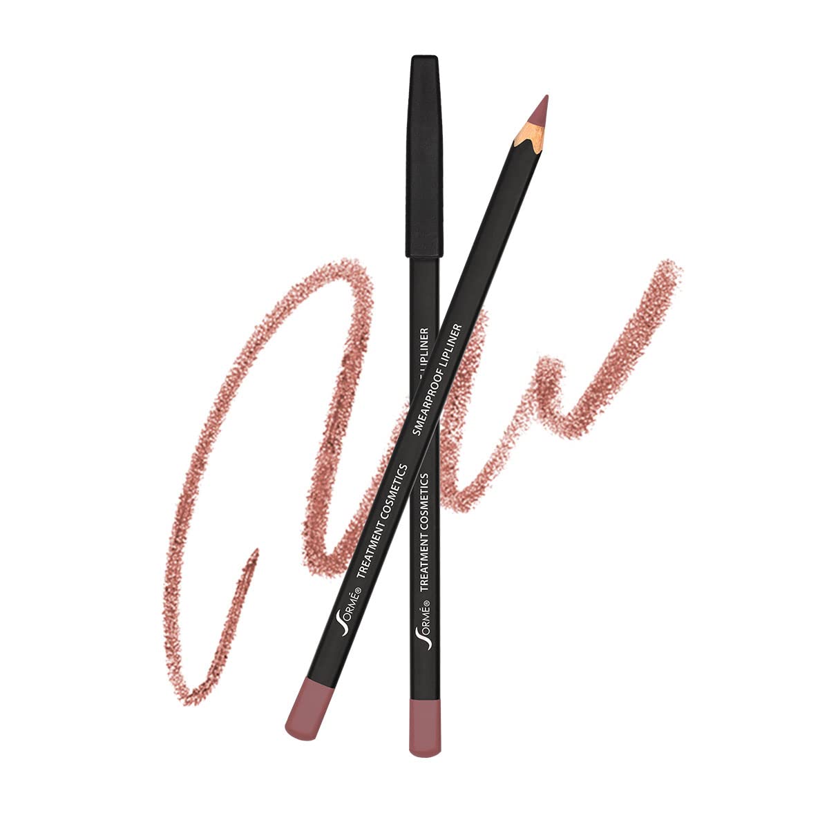 Sorme Waterproof Lip Liner - Non-splintering Smearproof Lip Liner - Revitalizing with Lecithin, Vitamins C and E