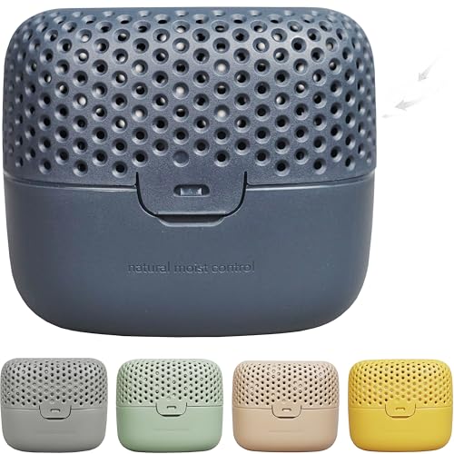 AbsoDry Duo Family - Luftentfeuchter Wohnung ohne Strom - für beste Luftqualität - Raumentfeuchter für Keller, Badezimmer, Schlafzimmer - gegen Schimmel - Entfeuchter Wohnung - Dehumidifier - Blau