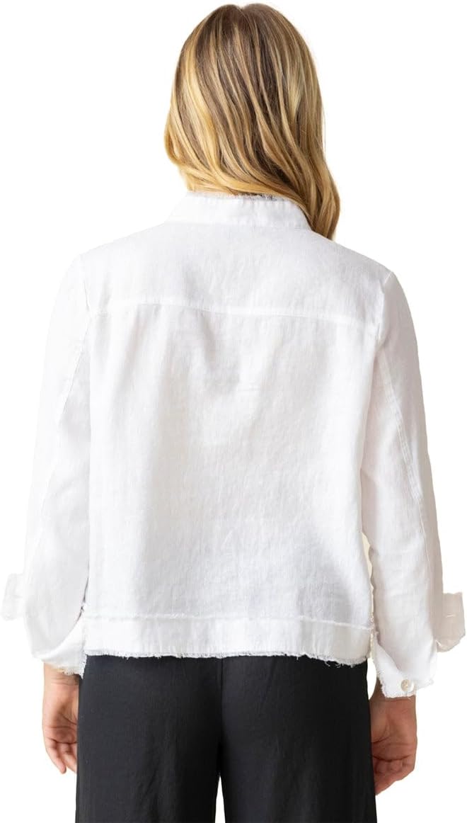 Habitat Women's Summer Breeze Fringe Jacket - 41552