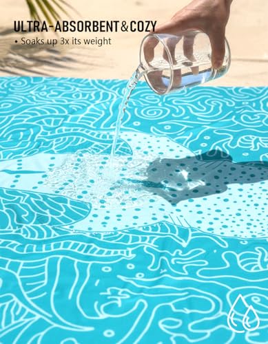 Image of Oversized Turkish Beach Towel Blanket Cotton Giant XL Sandproof Towels Huge Linen XXL Extra Large Big Throw Quilt Blankets for Adults Cloud Travel Camping Glamping Accessories Essentials Whale Shark