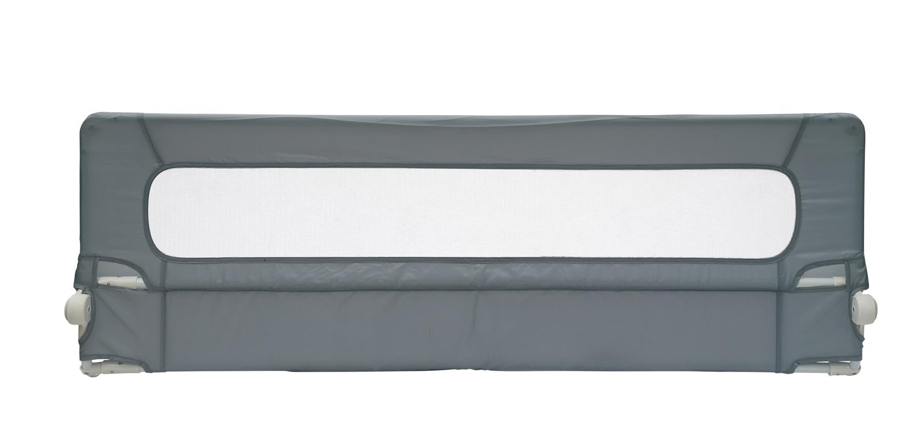 Safetots Barandilla de Cama, Gris, 140cm de Ancho x 50cm de Alto, Protector de Cama para Niños Pequeños, Barrera de Cama, Barandilla para Cada Lado de la Cama,