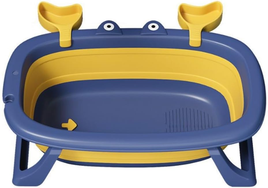 Dog Bath Tub Multipurpose Folding Pet Bathtub for Bathing/Shower Portable Laundry Tub Bathing Tubs-Storage Organizer(Blue)