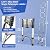 JADDUO Telescoping Ladder,8.5 FT Extension Ladder,Stainless Lightweight Telescopic Ladder with 2 Triangle Stabilizers, Telescoping Attic Ladder RV Ladders for Travel,Collapsible Ladders for Home