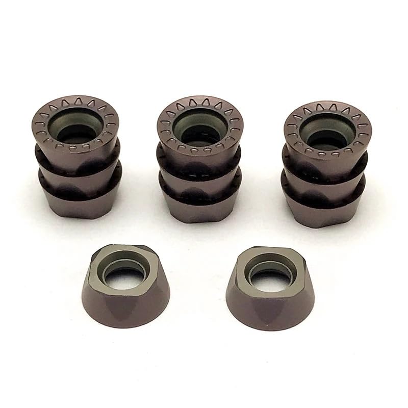 10 piezas RPMT10T3MO VP15TF fresa de carburo indexable miniatura 2