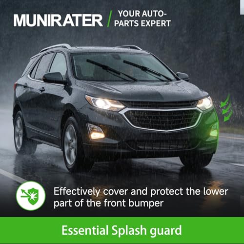 Image of Black Front Bumper Cover Upper and Lower Fascia Replacement for Equinox 2018-2020
