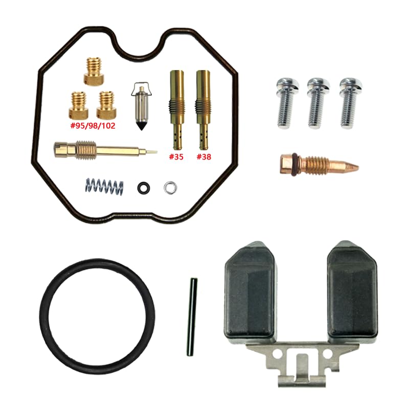 Kit réparation carburateur XL125S XLS125 avec flotteur pour moto Honda 1979-1996